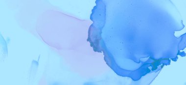 Yaratıcı Mürekkep lekesi dokusu. Pembe Pastel Akış