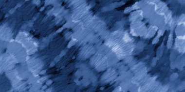 Gece Kravatı Boya Shibori. Kırık Zigzag Efekti.