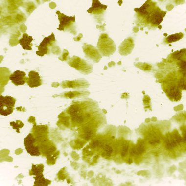 Boyalı daireyi bağla. Sanatsal Suluboya Deseni.