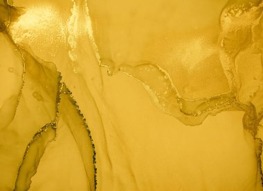 Altın Sıvı Sanat. Mermer Sıvı Arkaplan. Akrilik