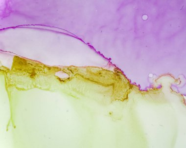 Ethereal Art Deseni. Sıvı mürekkep Dalgası Duvar Kağıdı.