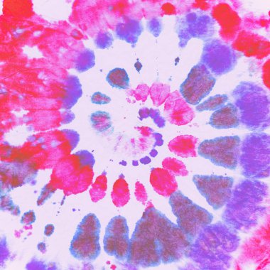 Boyalı Çember. Renkli Artistik Gömlek. Mürekkep