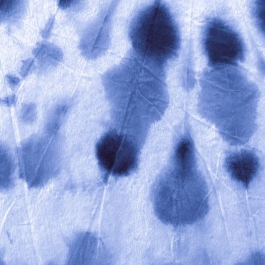 Su rengi boya dokusu. İndigo Denim Mürekkebi