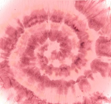 Pembe kravat boyası girdabı. Soyut Açık Elbise. Batik.