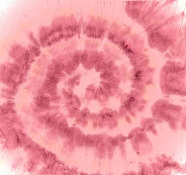 Pembe kravat boyası girdabı. Soyut Açık Elbise. Batik.