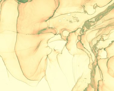 Sıvı Sanat. Mermer Soyut İllüstrasyon. Akrilik