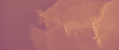 Mürekkep Altın Mermer. Kahverengi Volkanik Etki. Kırmızı Sanat