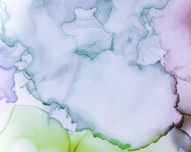 Ethereal Art Deseni. Alkol Mürekkebi Duvar Kağıdı.