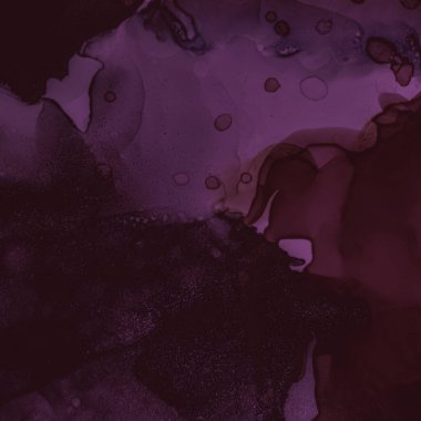 Alkol Şarap İllüstrasyonu. Suluboya Koyu