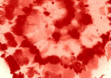 Kırmızı Boyama Modeli. Soyut Spiral Arkaplan.