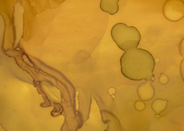 Siyah ve Sarı Soyut Mermer Deseni. Renk