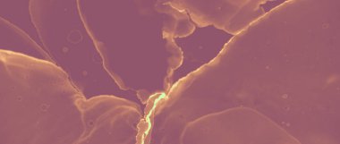 Mürekkep Altın Arkaplan. Kahverengi Parıltı Efekti.