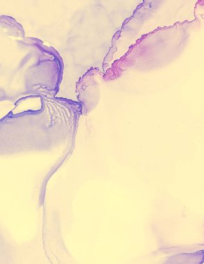 Düğün kartı tasarımı. Sarı Pastel Sıvı Suyu.