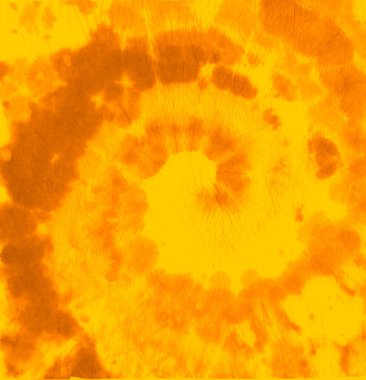 Soyut boya. Hippi Sanat Modeli. Sarı Batik