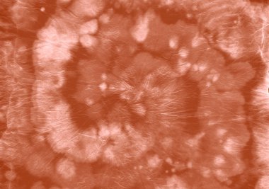 Kırmızı Boyama Modeli. Çember Grunge Efektleri.