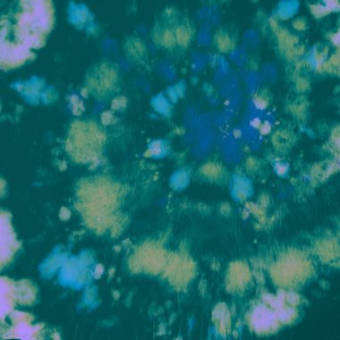 Boya sarmalı bağla. Yeşil Batik Yazıcı. Tye Die Girdabı