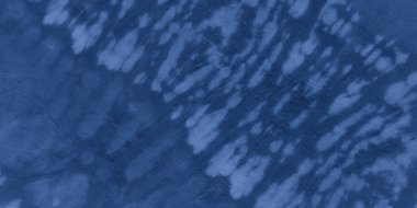 Indigo Shibori Kumaşı. Okyanus Etnik Tekstil