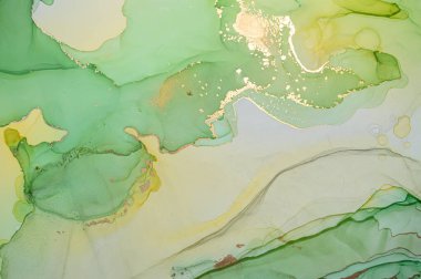 Renk Soyut Arkaplan Sıvısı. Alkol Mürekkebi