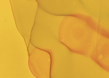 Siyah ve Sarı Soyut Mermer Deseni. Kaya