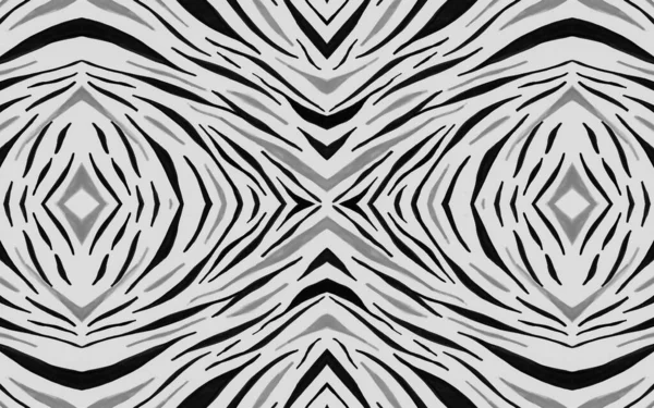 Seamless Zebra Pattern. Fashion Safari Texture.