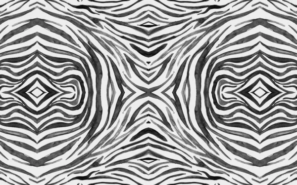 Seamless Zebra Pattern. Abstract African Texture.