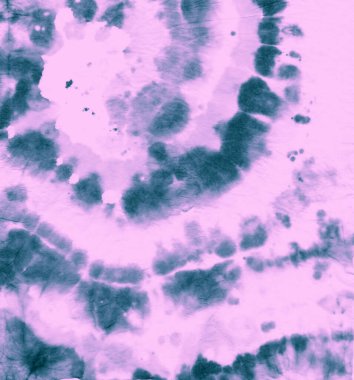 Kravatlı tişört. Pembe Batik kumaş. Tye Die Girdabı