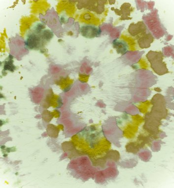 Doku, kravat boyası. Sanatsal Psikedelik Tasarım.