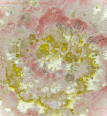 Doku, kravat boyası. Sanatsal Suluboya Desenleri.