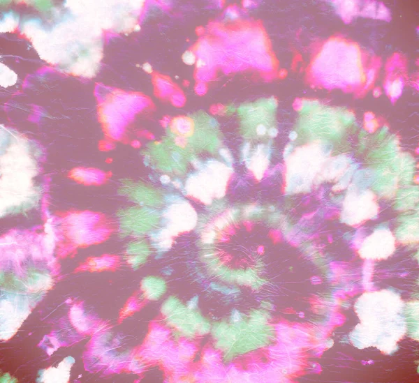 Psychedelic Tie Dye. Hippie Circular Patterns.