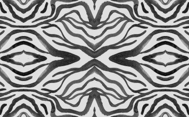 Kusursuz Zebra Tekrarı. Soyut Afrika Bayrağı.