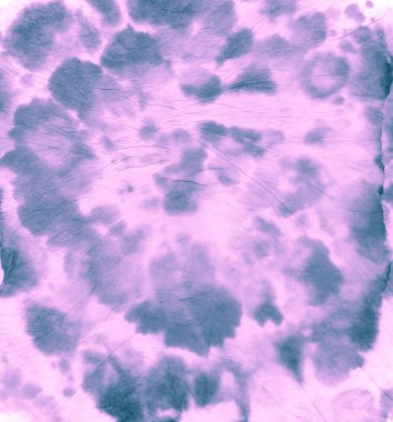 Kravatlı tişört. Mavi Sanatsal Kumaş. Tye Boyası