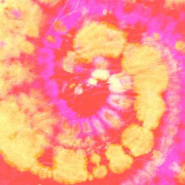 Soyut boya. Hippi Spiral Arkaplan. Sarı