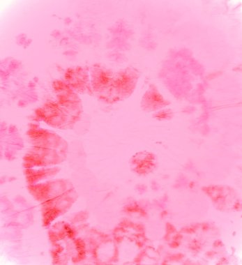 Hippi Hafif Elbisesi. Materyal kumaş için renk dokusu. Spiral Baskı. Kırmızı kravat boyası girdabı. Tye Die Sanat Tasarımı. Psikedelik Çemberli Soyut Desen. Sanatsal boyama. Pembe kravat boyası girdabı.