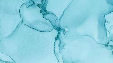 Suluboya Resim Çizimi. Mürekkep lekesi dokusu. Suluboya Duvar Kağıdı. Pastel Sıvı Suyu. Mavi Bulut Modern Soyutlama. Yeşil Pastel Flow Splash. Mavi Okyanus Moda Soyutlaması.