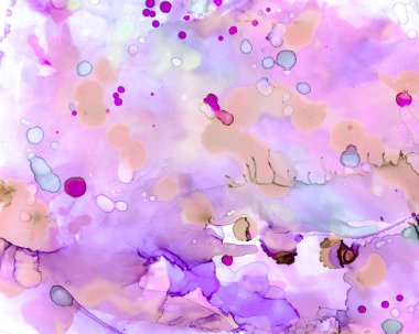 Ruhsal Boya Dokuları. Alkol Mürekkebi Dalgası