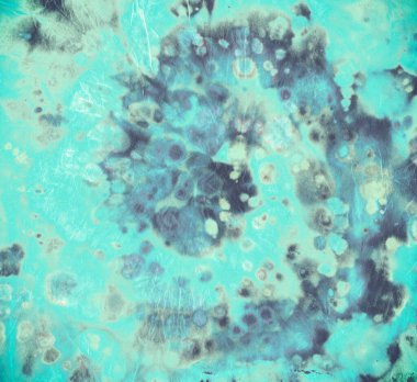 Boya desenli kravat. Gri Sanatsal Kumaş. Boyalı