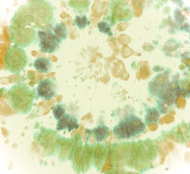 Doku, kravat boyası. Sanatsal Psikedelik Desen.