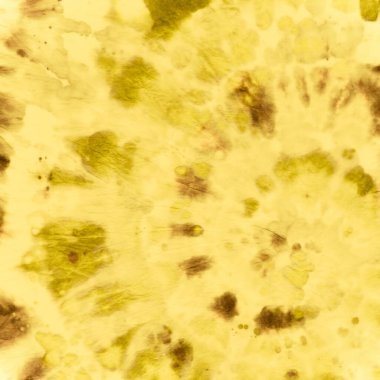 Boya sarmalı arka plan. Sarı Batik Kumaşı.