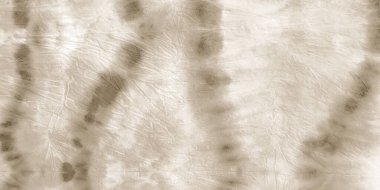 Cream Shibori Tasarımı. Düzensiz Etki. Aquarelle