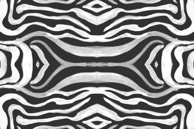 Kusursuz Zebra Çizgileri. Soyut Afrika Tasarımı.