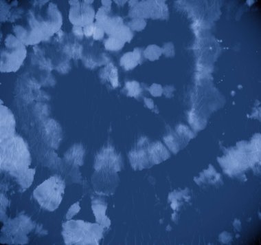 İndigo kravat boyası. Renkli Eski Arkaplan. Hippi.