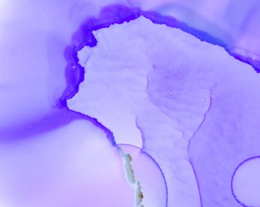 Ethereal Paint Deseni. Alkol Mürekkebi Yıkama