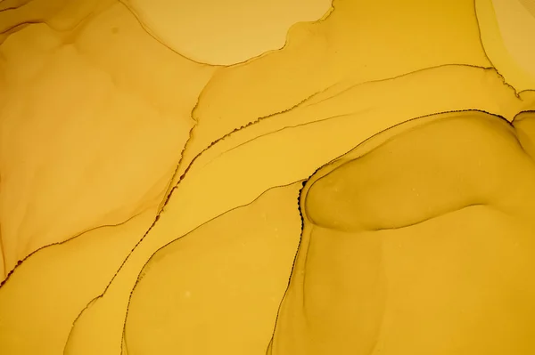 Gold Fluid Art. Marble Liquid Illustration.