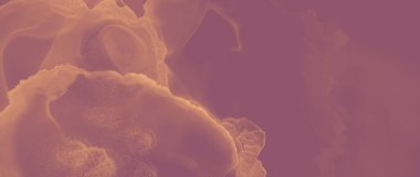 Mürekkep sarısı desen. Kahverengi Volkanik Boya. Turuncu