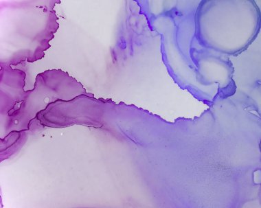 Ethereal Paint Deseni. Alkol Mürekkebi Dalgası