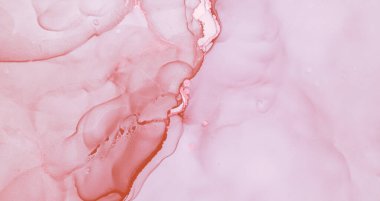 Altın Sıvı Mermer. Akrilik arka plan. Mürekkep Akımı