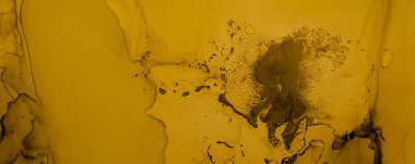 Altın Sıvı Sanat. Soyut Mermer Duvar Kağıdı.