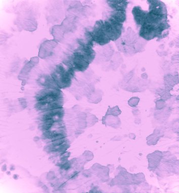 Kravatlı tişört. Mavi Renkli Parmak izi. Tye Dye Sarmalı