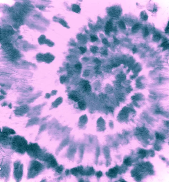 Kravatlı tişört. Mavi Renkli Parmak izi. Tye Die Spiral