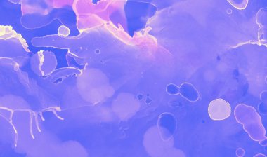 Soyut Boya Duvar Kağıdı. Mavi Çağdaş